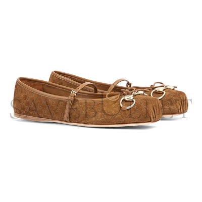 GUCCI WOMEN'S GUCCI HORSEBIT BALLET FLAT 814413